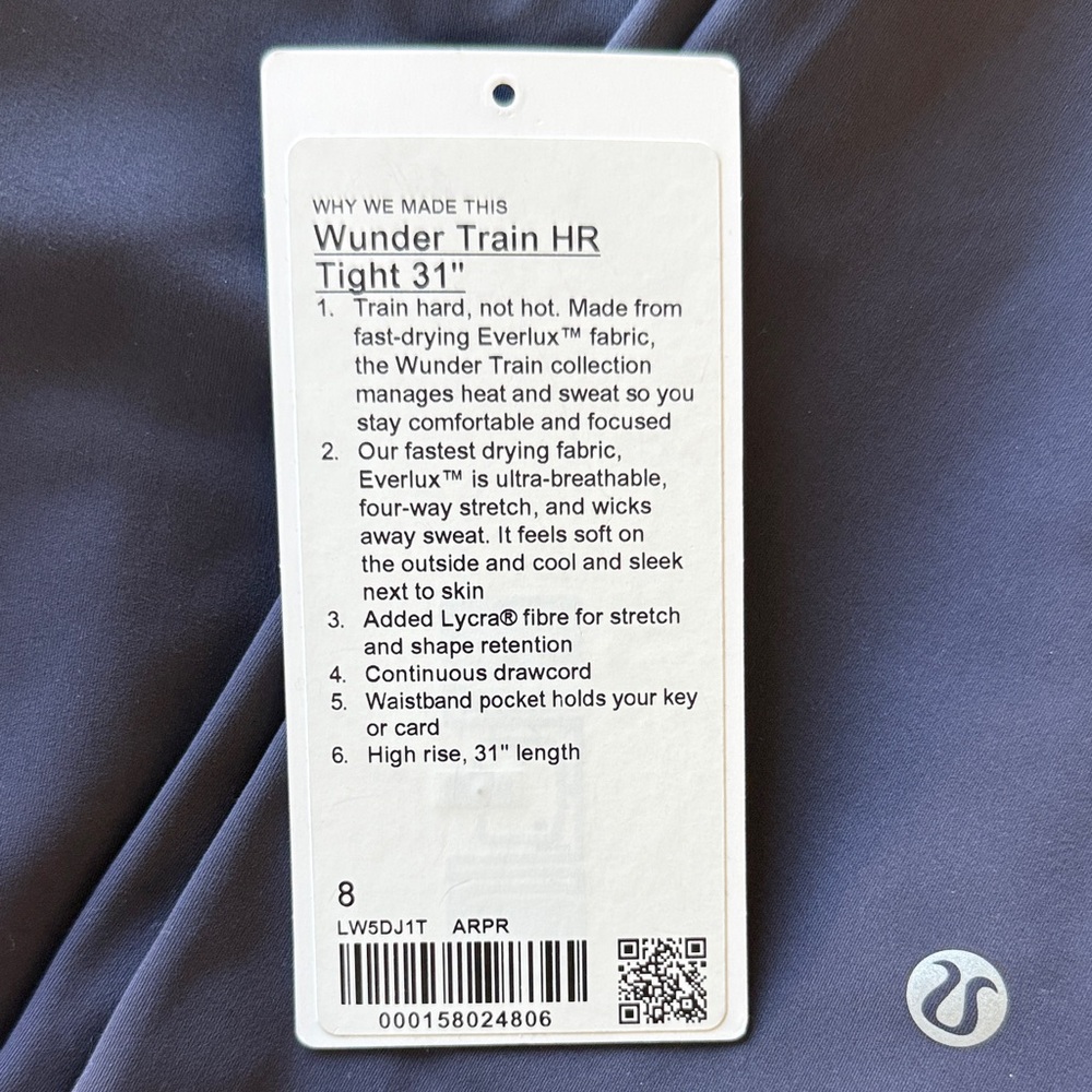 lululemon athletica Wunder Train HR Tight 31”